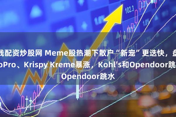 短线配资炒股网 Meme股热潮下散户“新宠”更迭快，盘中GoPro、Krispy Kreme暴涨，Kohl’s和Opendoor跳水