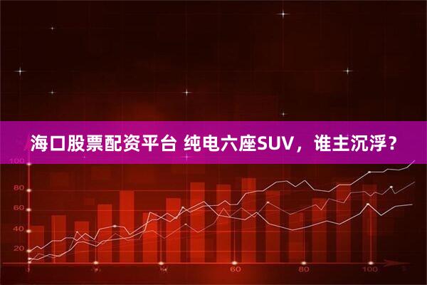 海口股票配资平台 纯电六座SUV，谁主沉浮？